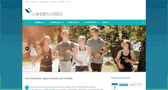 Desktop Screenshot of lahdenlyseo.fi